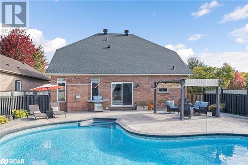 197 Hayward Court, Rockwood, ON - Outdoor With In Ground Pool With Deck Patio Veranda