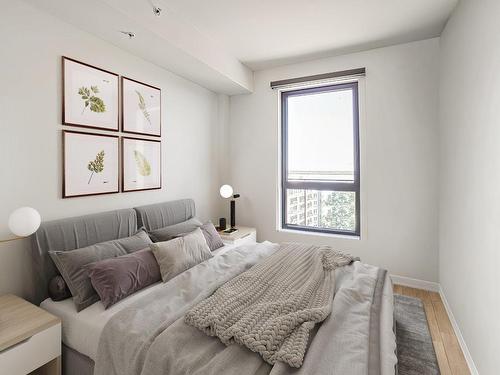 Bedroom - 824-201 Rue Jacques-Le Ber, Montréal (Verdun/Île-Des-Soeurs), QC - Indoor Photo Showing Bedroom