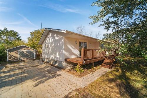 13 Friesen Avenue, Grunthal, MB - Outdoor With Deck Patio Veranda