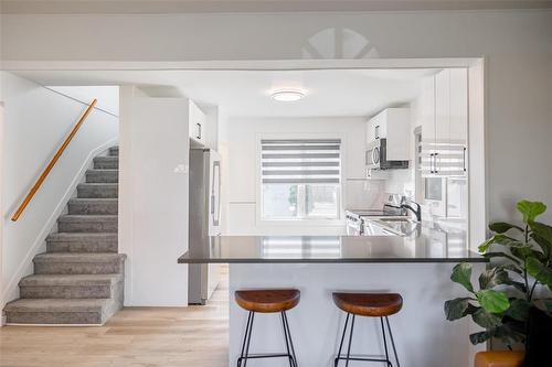 522 Rosseau Avenue E, Winnipeg, MB - Indoor Photo Showing Kitchen With Double Sink