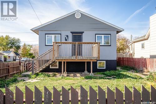 602 9Th Avenue Nw, Moose Jaw, SK - Outdoor With Deck Patio Veranda