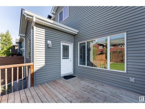 109 James Crescent, St. Albert, AB - Outdoor With Deck Patio Veranda With Exterior