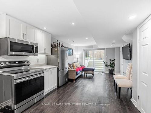 Bsmt-76 Rushworth Dr, Ajax, ON - Indoor Photo Showing Kitchen