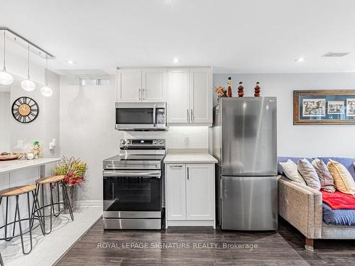 Bsmt-76 Rushworth Dr, Ajax, ON - Indoor Photo Showing Kitchen