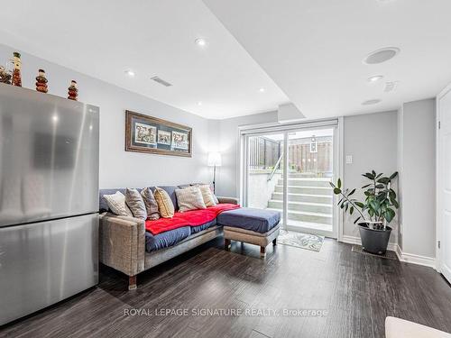 Bsmt-76 Rushworth Dr, Ajax, ON - Indoor Photo Showing Living Room