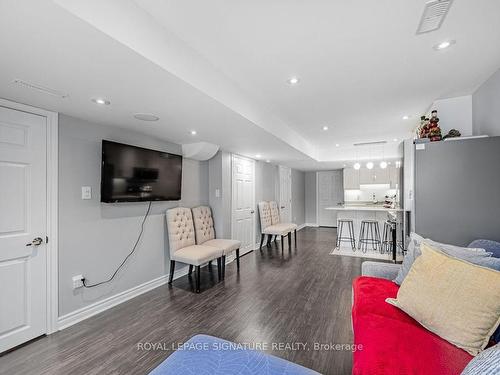 Bsmt-76 Rushworth Dr, Ajax, ON - Indoor Photo Showing Living Room