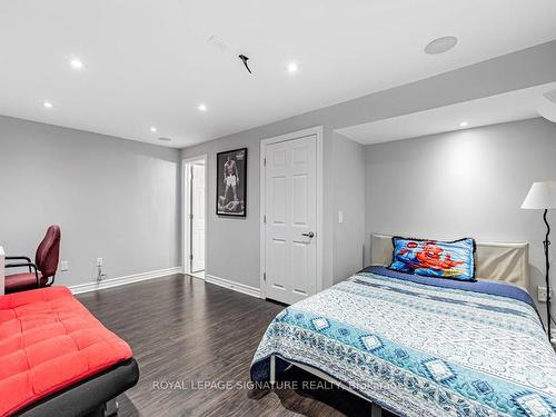 Bsmt-76 Rushworth Dr, Ajax, ON - Indoor Photo Showing Bedroom