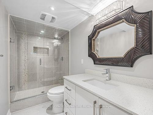 Bsmt-76 Rushworth Dr, Ajax, ON - Indoor Photo Showing Bathroom