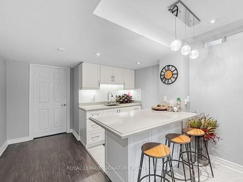 Bsmt-76 Rushworth Dr, Ajax, ON - Indoor Photo Showing Kitchen