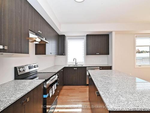 14-60 Baynes Way, Bradford West Gwillimbury, ON - Indoor Photo Showing Kitchen With Upgraded Kitchen