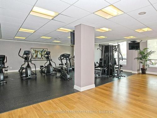 611-30 North Park Rd, Vaughan, ON - Indoor Photo Showing Gym Room