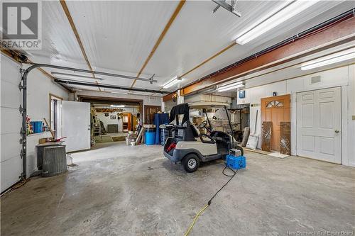 8012 Route 112, Brunswick Parish, NB - Indoor Photo Showing Garage