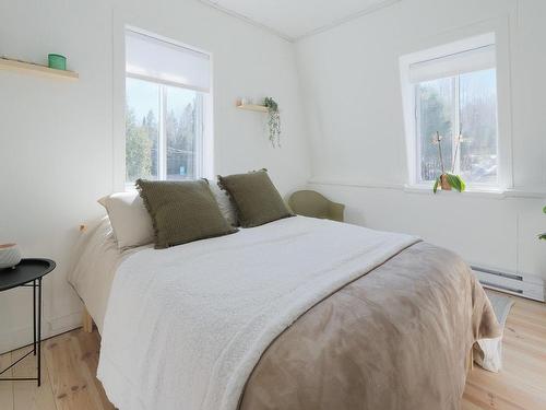 Chambre Ã Â coucher - 1681A Route 125 S., Saint-Donat, QC - Indoor Photo Showing Bedroom