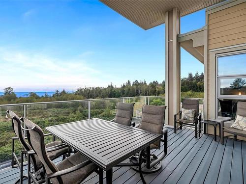 403-3234 Holgate Lane, Colwood, BC - Outdoor With Deck Patio Veranda With View With Exterior