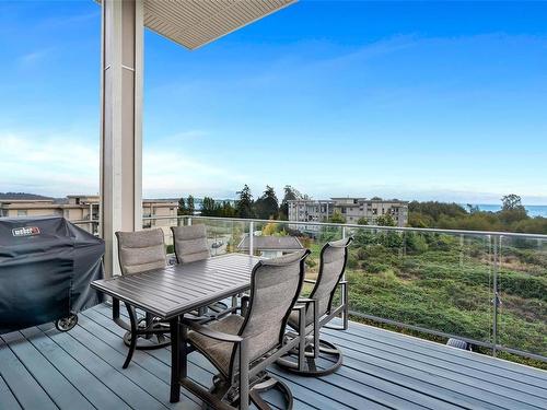 403-3234 Holgate Lane, Colwood, BC - Outdoor With Deck Patio Veranda With View With Exterior