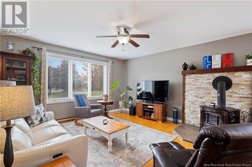 293 Gaspe Street, Dieppe, NB - Indoor Photo Showing Living Room With Fireplace