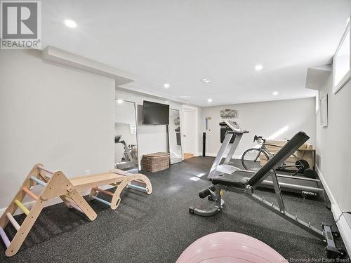 250 Dickson Boulevard, Moncton, NB - Indoor Photo Showing Gym Room