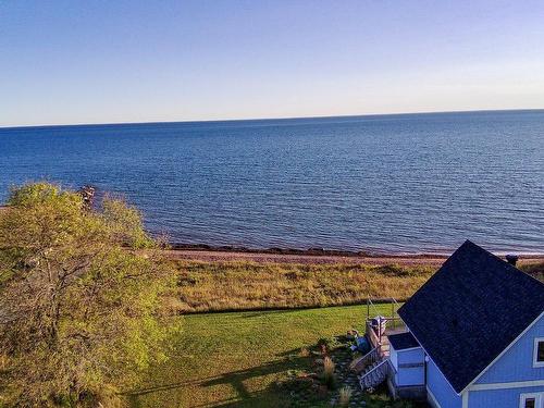 Photo aÃ©rienne - 100 Rue Chapados, Paspébiac, QC - Outdoor With Body Of Water With View