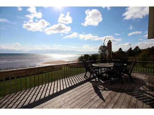 Terrasse - 100 Rue Chapados, Paspébiac, QC - Outdoor With Deck Patio Veranda With View