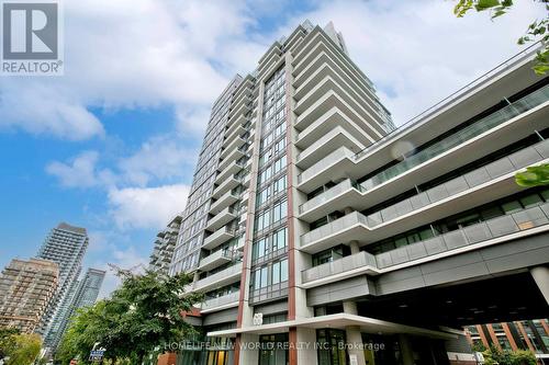 2002 - 68 Canterbury Place, Toronto, ON - Outdoor With Balcony With Facade