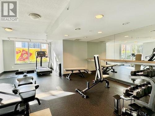 27Xx 9888 Cameron Street, Burnaby, BC - Indoor Photo Showing Gym Room