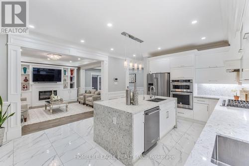 85 Oakridge Drive, Toronto, ON - Indoor Photo Showing Kitchen With Double Sink With Upgraded Kitchen