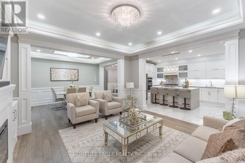 85 Oakridge Drive, Toronto, ON - Indoor Photo Showing Living Room