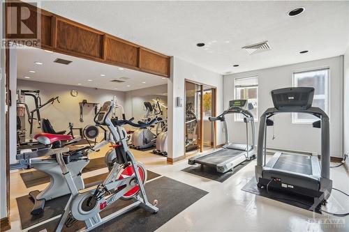 530 Laurier Avenue Unit#507, Ottawa, ON - Indoor Photo Showing Gym Room