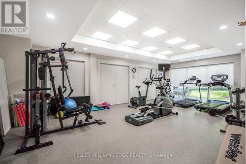 410 - 2085 Amherst Heights Drive, Burlington, ON - Indoor Photo Showing Gym Room