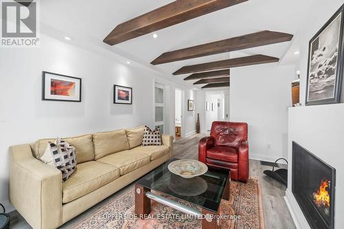 53 York Street, Prince Edward County, ON - Indoor Photo Showing Living Room With Fireplace