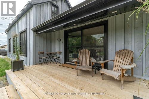 53 York Street, Prince Edward County, ON - Outdoor With Deck Patio Veranda With Exterior