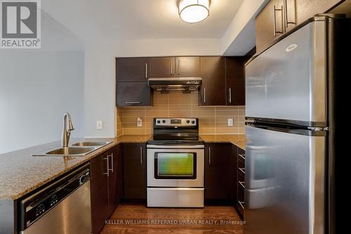 1002 - 273 South Park Road, Markham, ON - Indoor Photo Showing Kitchen With Stainless Steel Kitchen With Double Sink