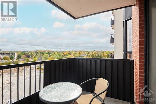 Balcony - 2951 Riverside Drive Unit#707, Ottawa, ON - Outdoor With Exterior