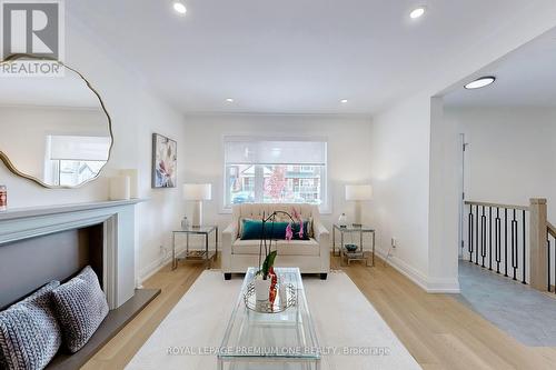 106 Cameron Avenue, Toronto, ON - Indoor Photo Showing Other Room With Fireplace