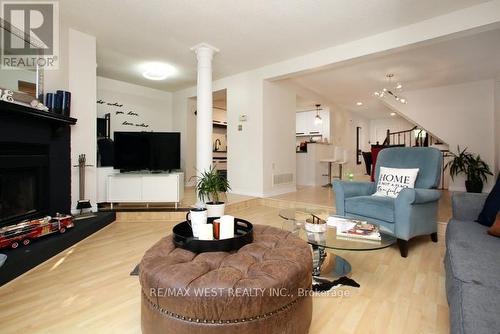 117 - 3050 Orleans Road, Mississauga, ON - Indoor Photo Showing Living Room With Fireplace