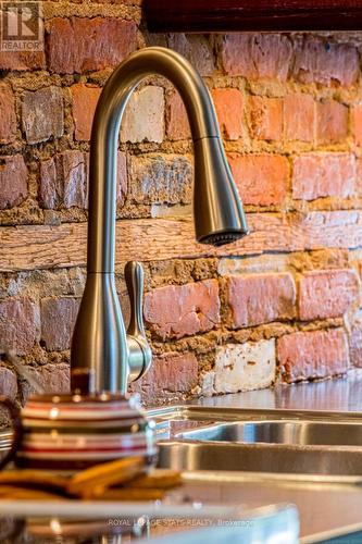 107 Augusta Street, Hamilton, ON - Indoor Photo Showing Kitchen With Double Sink