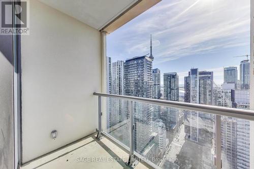 4209 - 108 Peter Street, Toronto, ON - Outdoor With Balcony With View