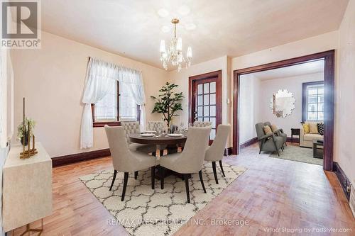 9 Foxley Street, Toronto, ON - Indoor Photo Showing Dining Room