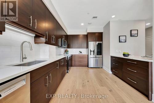 102 - 144 Park Street, Waterloo, ON - Indoor Photo Showing Kitchen With Upgraded Kitchen