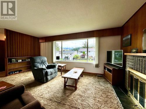 1523 India Avenue, Prince Rupert, BC - Indoor Photo Showing Living Room With Fireplace