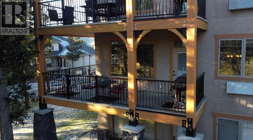 300 Bighorn Boulevard Unit# 324, Radium Hot Springs, BC - Outdoor With Balcony With Deck Patio Veranda