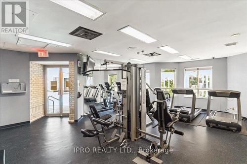 613 - 55 Kingsbridge Garden Circle, Mississauga, ON - Indoor Photo Showing Gym Room