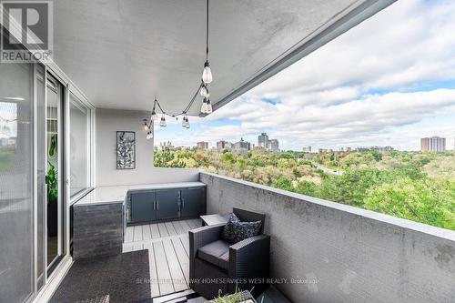 611 - 270 Scarlett Road, Toronto, ON - Outdoor With Balcony With Exterior