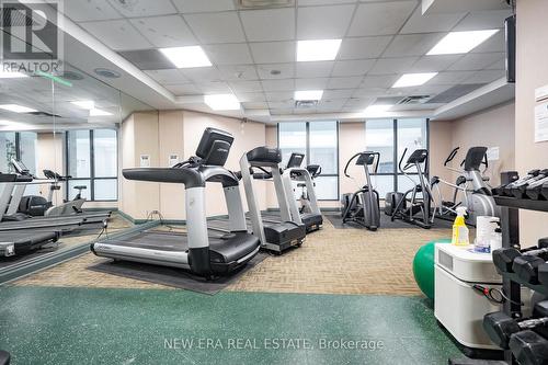 1112 - 155 Beecroft Road, Toronto, ON - Indoor Photo Showing Gym Room