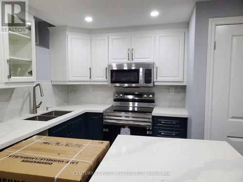 89 Woodcock Avenue, Ajax, ON - Indoor Photo Showing Kitchen With Double Sink