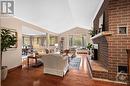 196 Indian Hill Road, Pakenham, ON  - Indoor Photo Showing Living Room With Fireplace 