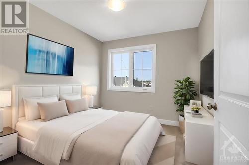 Images provided are to showcase builder finishes - 26 Margaret Graham Terrace, Smiths Falls, ON - Indoor Photo Showing Bedroom