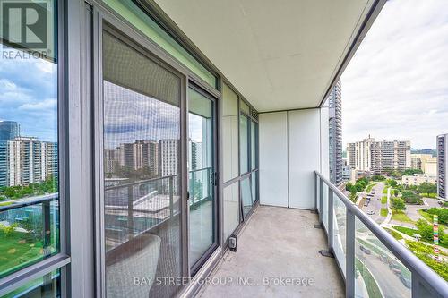 1106 - 32 Forest Manor Road, Toronto, ON - Outdoor With Balcony With Exterior