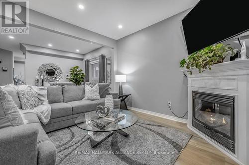 920 Ormond Drive, Oshawa, ON - Indoor Photo Showing Living Room With Fireplace