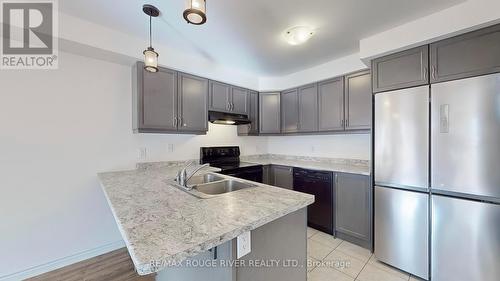 1056 Clipper Lane, Pickering, ON - Indoor Photo Showing Kitchen With Stainless Steel Kitchen With Double Sink